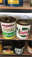 2 x LAWNMOWER FUEL CANS