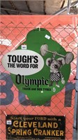 OLYMPIC TYRES TIN SIGN
