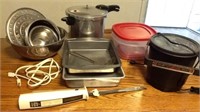 Fry Daddy, pressure cooker, and more!