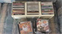 Large lot Of Christmas and country CDs