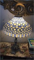 Stain glass Metal ornamental starburst lamp