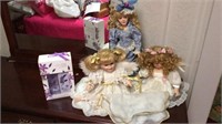 Dolls and bath gift set