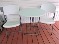 Folding Table w/Chairs