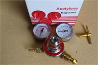 Compress Gas Regulator, Acetylene