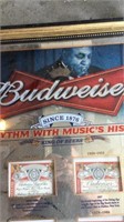Budweiser musician's print, 24 inch