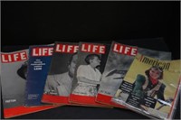 Lot of Vintage Life Magazines