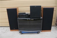 Sony Receiver/Sony & Technics Speakers/Rack