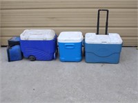 5 Coolers - Assorted Sizes