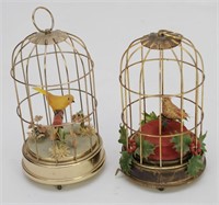 Two Mechanical Bird Music Boxes, Japan