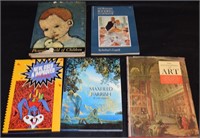 Five Assorted Art Books