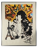 1969 Paris Print, Salvador Dali