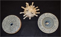 Three pieces of Art Pottery