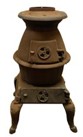 Cast Iron Pot Belly Stove by Brown Stove Works