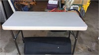 24" x 48" Lifetime folding table, Plastic with