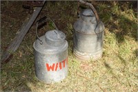 ANTIQUE MILK & WATER CANS ! MS