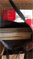 Large lot of records, and other misc music items