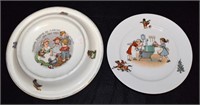 Two Children's Dishes, US & Germany