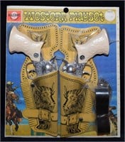 Mint on Card Kilgore Western Playset Cap Guns