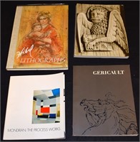 Four Assorted Art Books