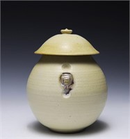 Lidded Ceramic Pot, Korea
