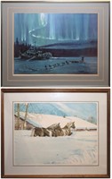 Two Prints "Mountain Paddock"  &  "Sam McGee"