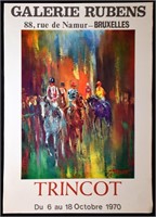 1970 Georges Trincot Exhibition Poster