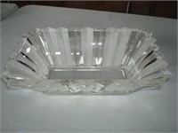 Rectangle glass bowl
