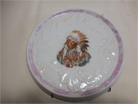 Tea Tile: Indian Chief