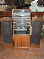 Soundsign tower stereo and speakers