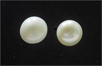 24B- High fashion freshwater pearl earrings $50
