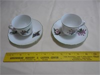 (2) Demitasse Cups