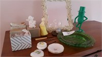 Group of decor items