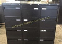 Global 4 drawer filing cabinets