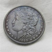 1889 MORGAN SILVER DOLLAR