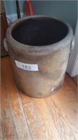 Crock with open top marked with a "5"