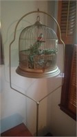 Standing bird cage