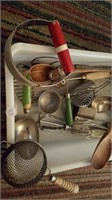 Vintage Kitchen hand utensils