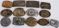Jewelry Lot Vintage Belt Buckles Guns & More