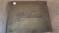 1896 Book of Richmond Indiana with a lot of photos