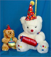 (2) Birthday Bears