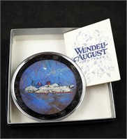 Vintage Wendt August Art Queen Elizabeth Ship Art