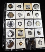 19 Vintage Assorted Catholic Religious Medals Lot