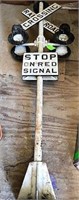 Vintage Miniature Train Railroad Signal