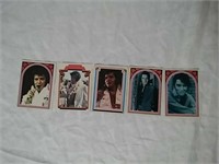 5 Elvis Presley Collect Cards