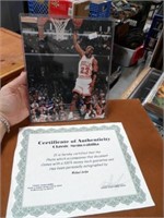 Michael Jordan Autographed Picture