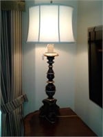 Pr Candlestick Style Table Lamps Bradburn Gallery