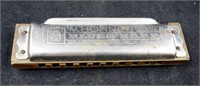 Vintage M Hohner Blues Harp Music  Harmonica