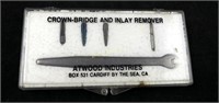 Atwood Industries Crown Bridge Dental Tools Lot