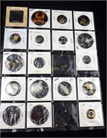 18 Vintage Miniature Medal & Small Collectible Lot