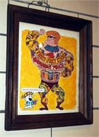 Vintage Hawaiian Fruit Punch Advertising Poster